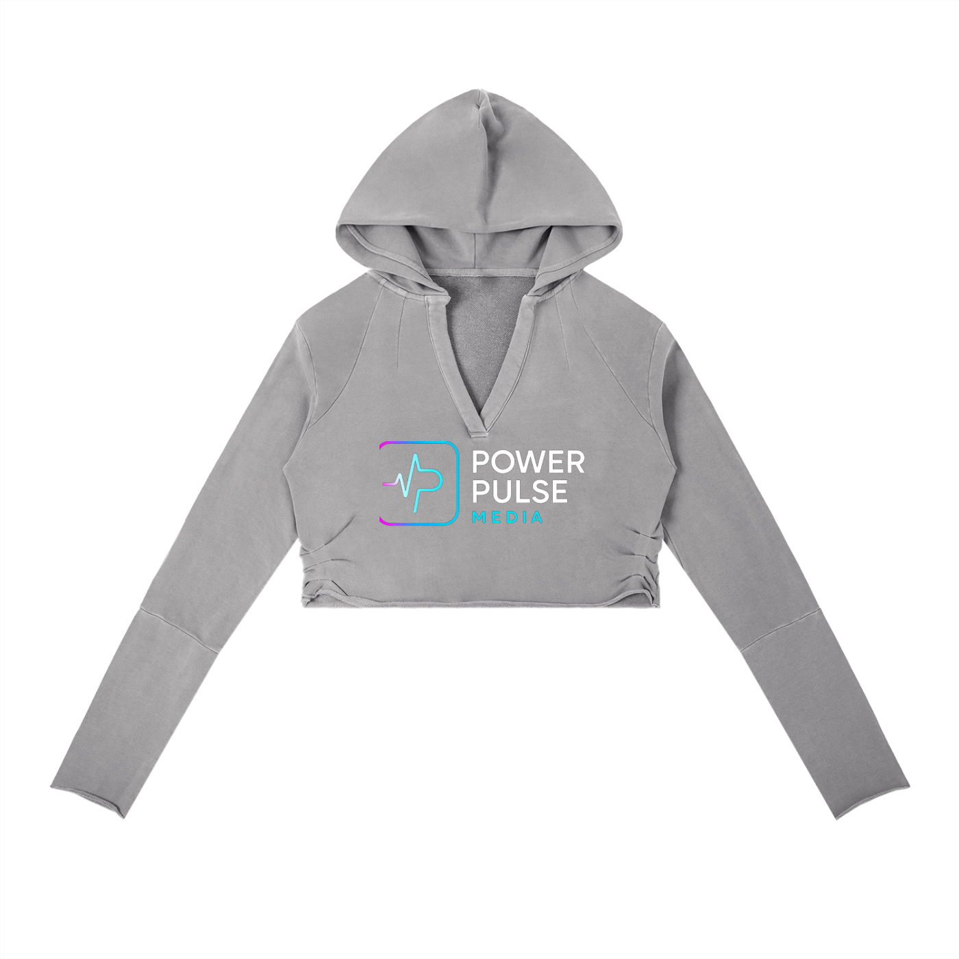 PPM Vintage Washed Raw Edge Hoodie