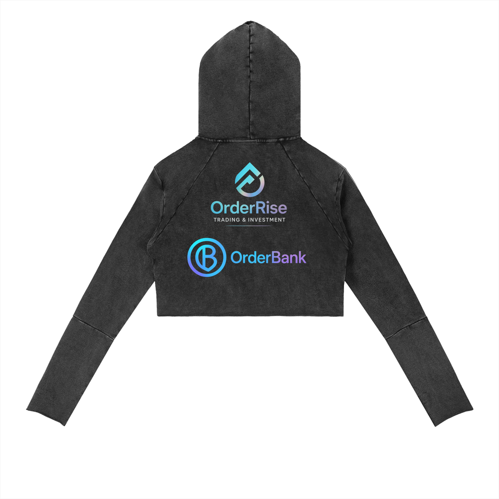 PPM Vintage Washed Raw Edge Hoodie