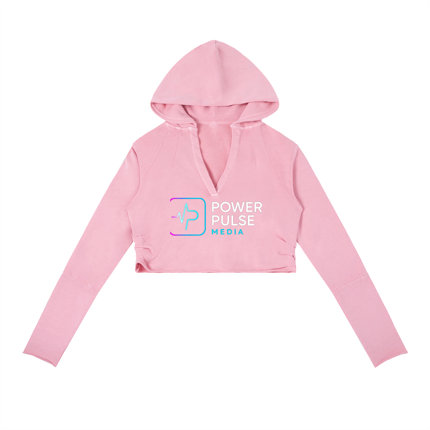 PPM Vintage Washed Raw Edge Hoodie