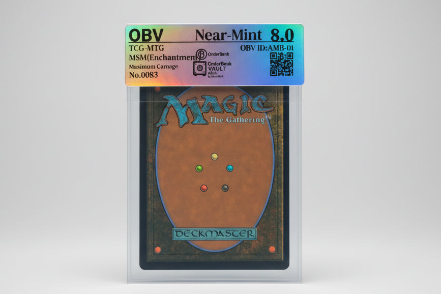 Maximum Carnage OBV Near-Mint 8.0