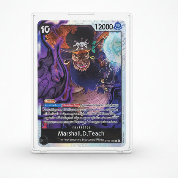OBV Near Mint+ 8.5 - Marshall D. Teach (Blackbeard) | One Piece Card Game – SR Holo (OP09-093)