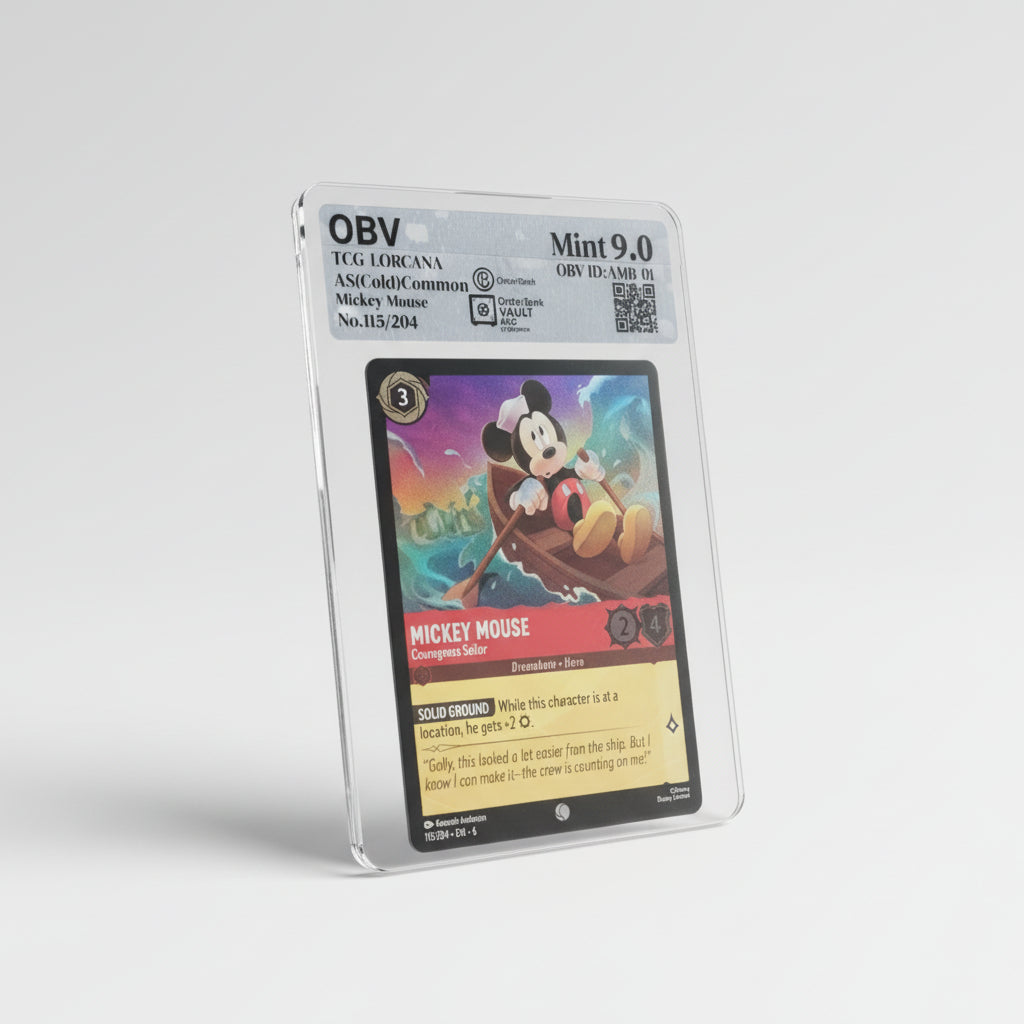 Mickey Mouse – Courageous Sailor  OBV Vault A&C Graded Card (Mint 9.0)