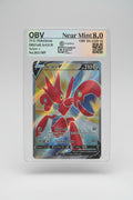 Scizor V (Full Art UR) — OBV Certified Near Mint 8.0