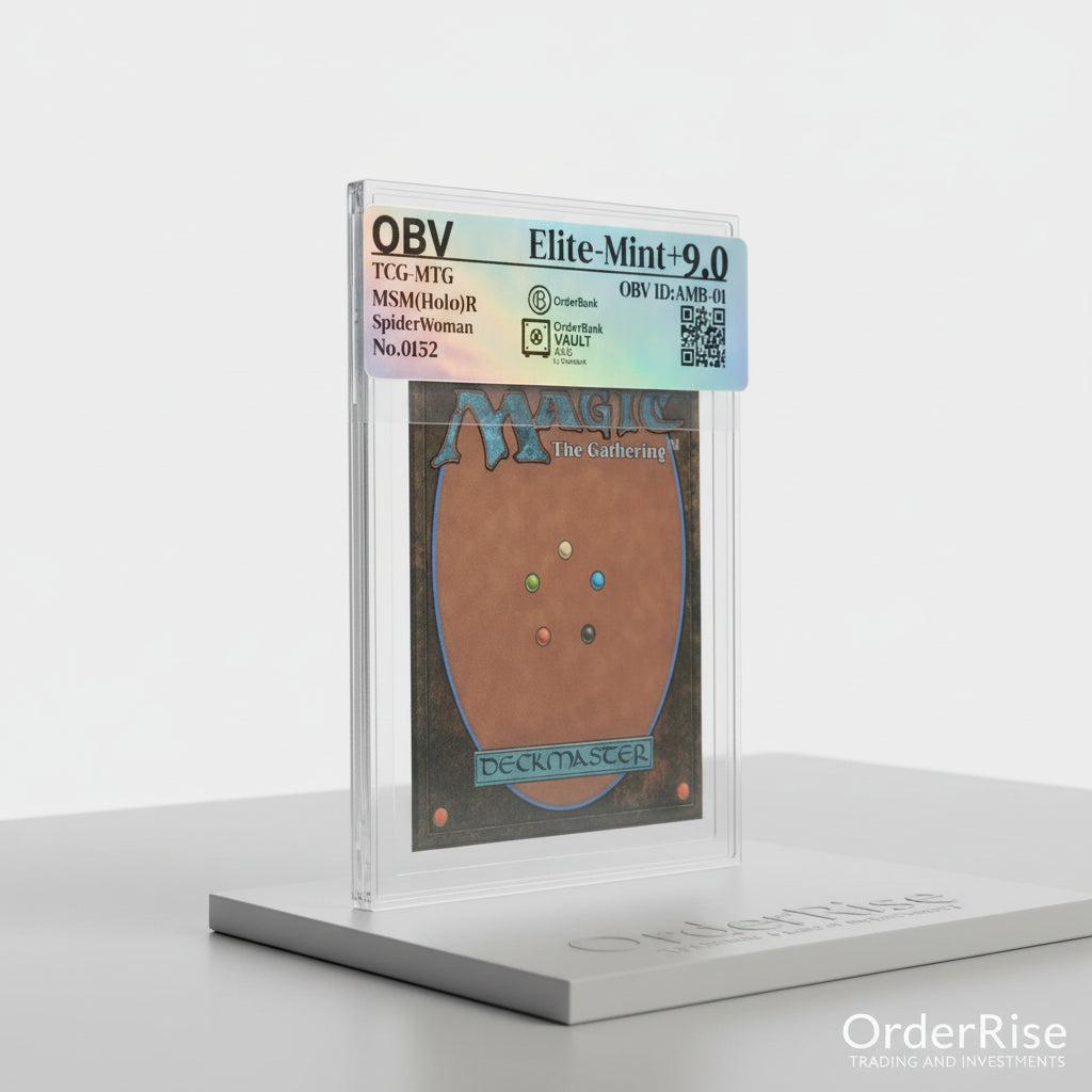 OBV Elite-Mint 9.0 – Magic: The Gathering Spider-Woman (Holo Rare)