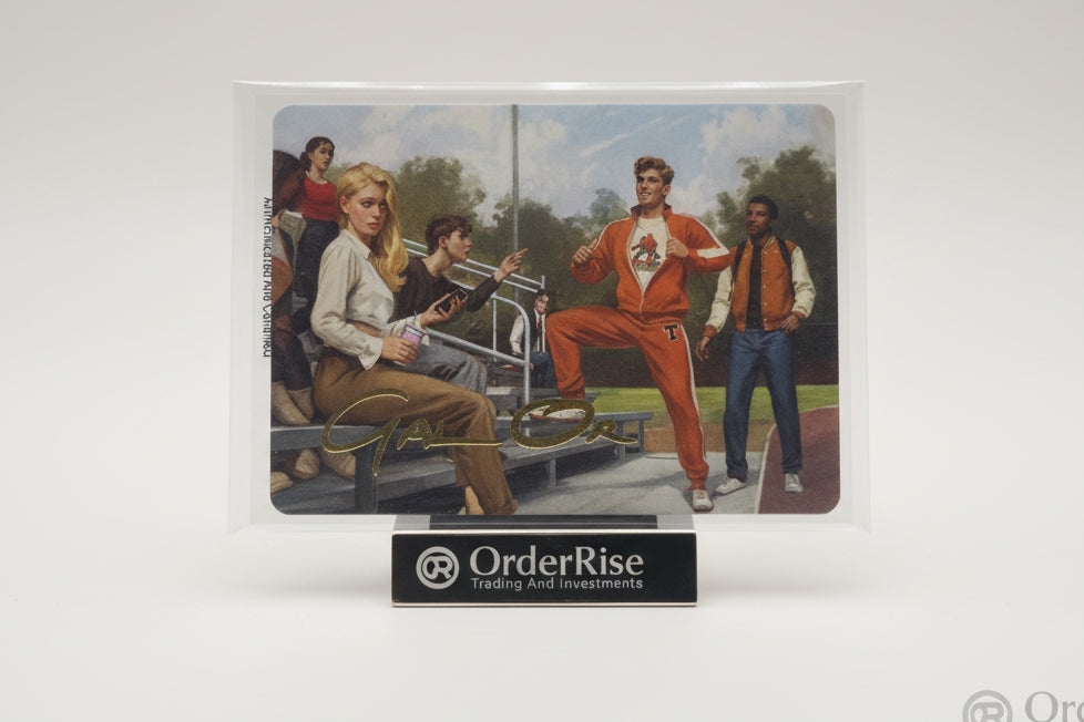 OBV Vault Perfect 10 – Magic: The Gathering “Flash Thompson” (Sketch Art / Gold Signature)