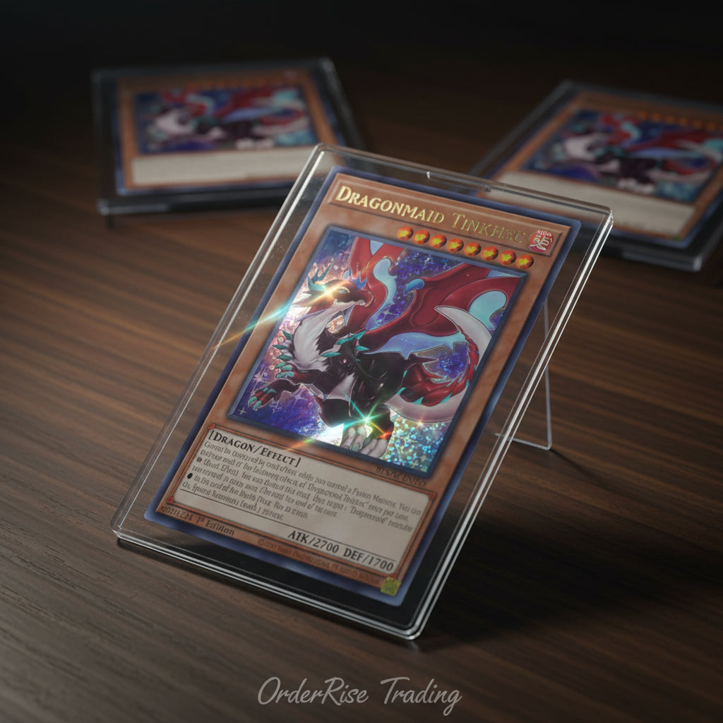 OBV Mint 9.0 – Yu-Gi-Oh! “Dragonmaid T” (BOJ Holo, 1st Edition)