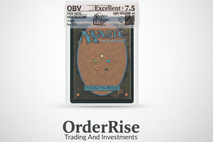 OBV Excellent+ 7.5 – Magic: The Gathering “Arania” (Holo Borderless Rare)
