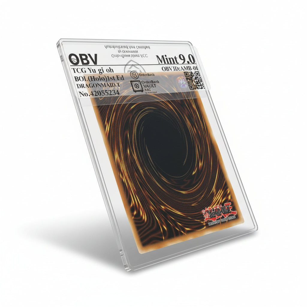 OBV Mint 9.0 – Yu-Gi-Oh! “Dragonmaid T” (BOJ Holo, 1st Edition)