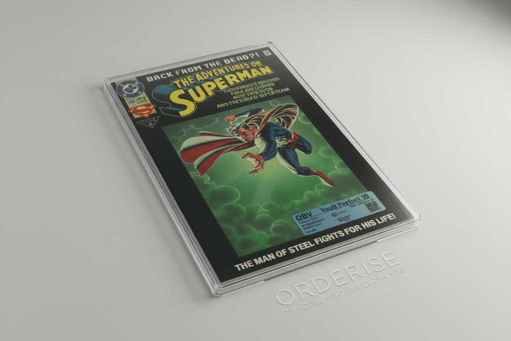 OBV Vault Perfect 10 – The Adventures of Superman #500 (1993, DC Comics)
