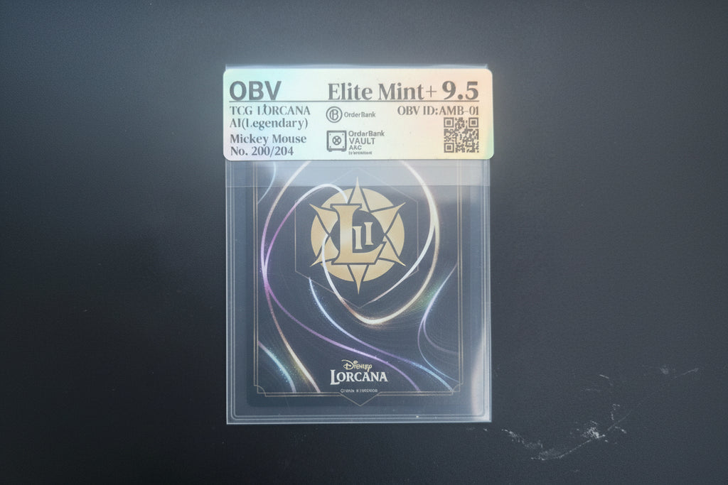 OBV Elite Mint+ 9.5 — Mickey Mouse (Legendary), TCG Lorcana