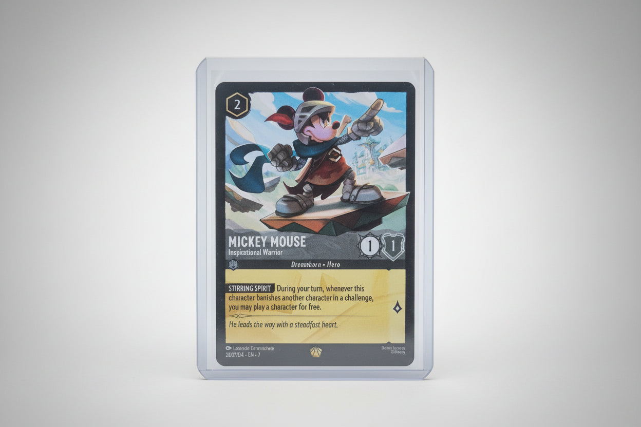 OBV Elite Mint+ 9.5 — Mickey Mouse (Legendary), TCG Lorcana