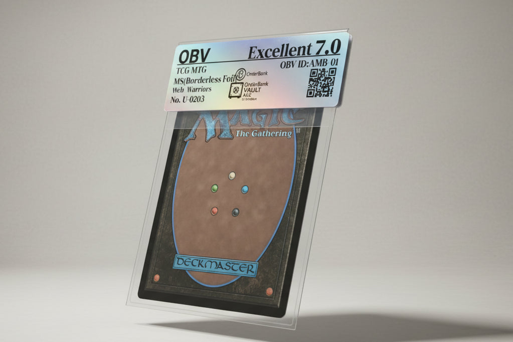 OBV Excellent 7.0 – Magic: The Gathering “Web Warriors” (Borderless Foil)