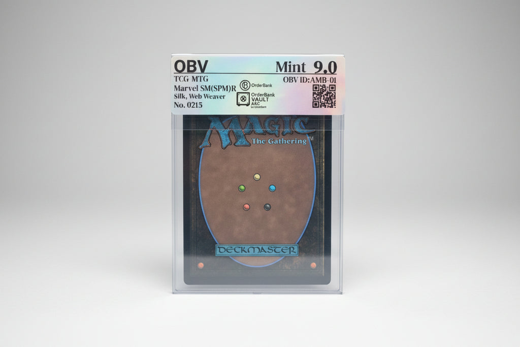 OBV Mint 9.0 Silk, Web Weaver | Marvel Superdrop (SPM) – MTG (Rare)