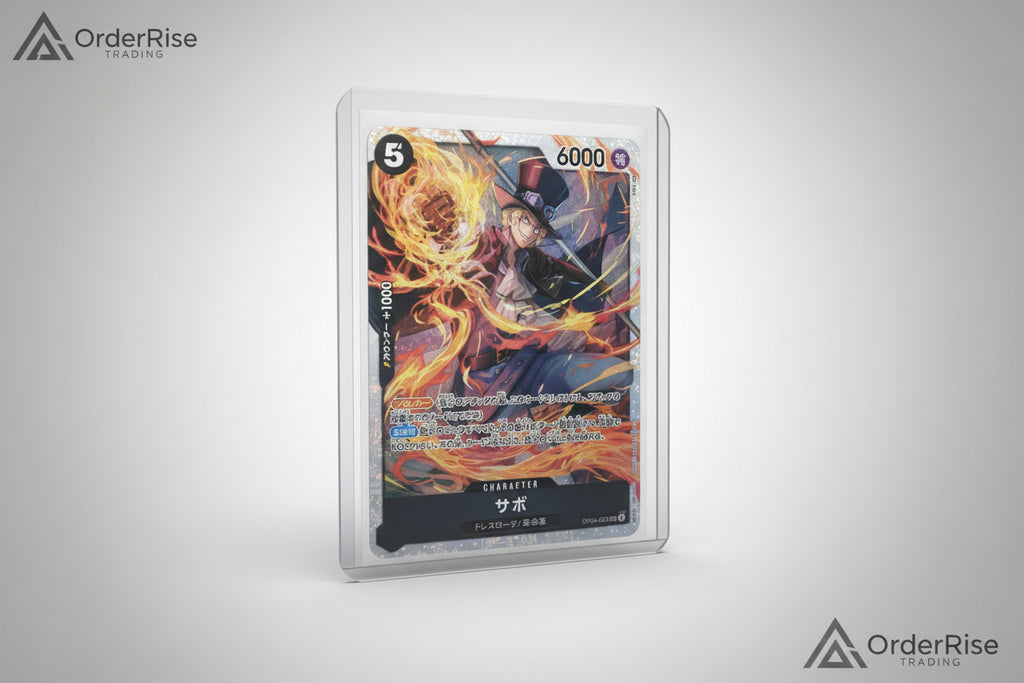 OBV Elite-Mint 9.5 – One Piece Card Game Sabo (KO / SR Holo, Japanese)